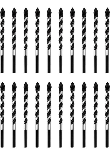 Çok Amaçlı Matkap Bitleri 50 Parçalı 6mm Çok Malzemeli Matkap Ucu Seti Tungsten Karbür Uçlu Duvar Matkap Ucu Seti (Yurt Dışından)