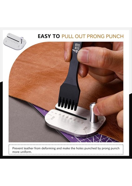 Deri Dikiş Yumruk Yardım Plakası Deri Çalışma Aletleri Çekmek Için Deri Çalışma Aletleri (Yurt Dışından) fırsatları