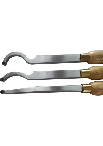 3pcs Mini Çelik Ahşap Torna Turnama Araçları Seti -Detaylı Bitirici Hollow &amp Wood Tutma Torna Araçları Odun Turnu (Yurt Dışından) modelleri
