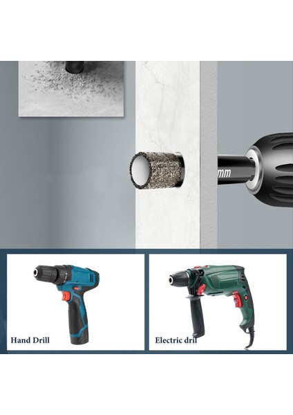 11PCS Seramik Mermer Kiremit Taş Cam Porselen Için Set Sırt Matkap Bitleri Çekirdek Hızlı Kuru Sondaj Için Sabit Malzemeler (Yurt Dışından) fiyatları