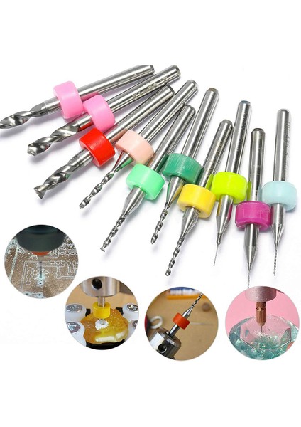 30PCS Pcb Matkap Bitleri Seti 0 1mm-3 0mm 1/8 Inç Şeyh Spiral Flüt Cnc Yönlendirici Bitleri Baskı Devresi Kart Cnc Gravür Için (Yurt Dışından) fiyatları