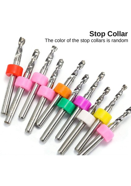 30PCS Pcb Matkap Bitleri Seti 0 1mm-3 0mm 1/8 Inç Şeyh Spiral Flüt Cnc Yönlendirici Bitleri Baskı Devresi Kart Cnc Gravür Için (Yurt Dışından) fırsatları