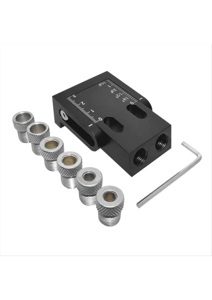 15 Derecelik Açılı Ahşap Işleme Eğik Delik Bulucu 8pc Açılı Matkap Kılavuzu Ahşap Işleme Aletleri Için Dıy Set (Yurt Dışından)