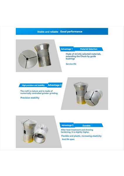 640 Yay Çelik Yuvarlak Delik Aracı Kolet Cnc Torna Chuck Cnc Enstrüman Torna Makine Takımı Iç Deliği Uygun 13MM (Yurt Dışından) fiyatları