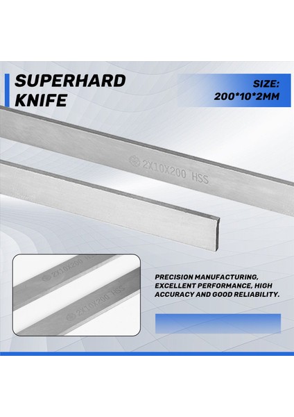 2mm x 10MM x 200MM Makinist Metal Kesme Torna Hss Alet Biti 2 Adet (Yurt Dışından) indirimleri