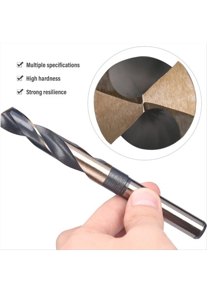 8 Adet Gümüş ve Deming Matkap-Bit Seti Azaltılmış Şaft Matkap Bit Seti 1/2 Inç Çapında Shank 9/16 Inç Ila 1 Inç Boyutlarda (Yurt Dışından) fiyatları