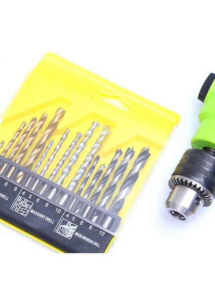Çok Metrik Matkap Bitleri 16PCS Hss Bükülme Matkap Bitleri 6pcs Duvar Matkap Bitleri 5 Adet Ahşap Çalışma Matkap Bitleri 5 Adet (Yurt Dışından) indirimleri