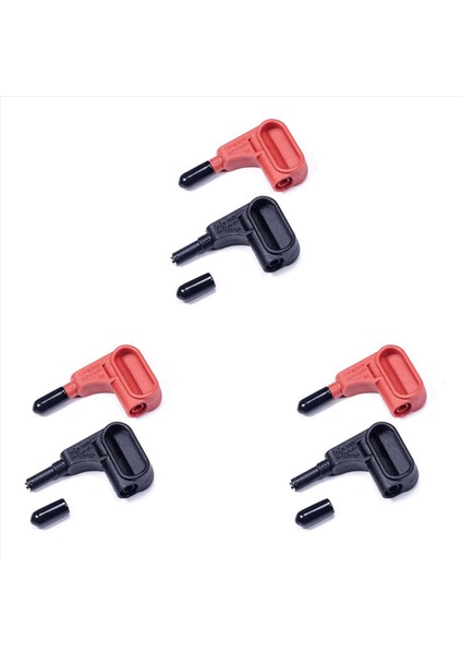 6x Mıknatıs Test Probu 4 mm Muz Dijital Multimetre Megohmeter Için Mıknatıs Probları (Yurt Dışından)