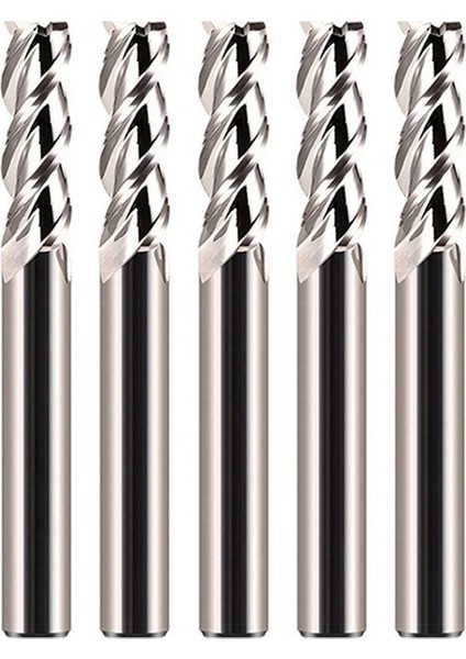 5pcs 55 Derece Spiral Upcut Yönlendirici Bitleri Set 6mm Katı Karbür Cnc Ahşap Yönlendirici Bitleri Ahşap Işleme Için (Yurt Dışından)