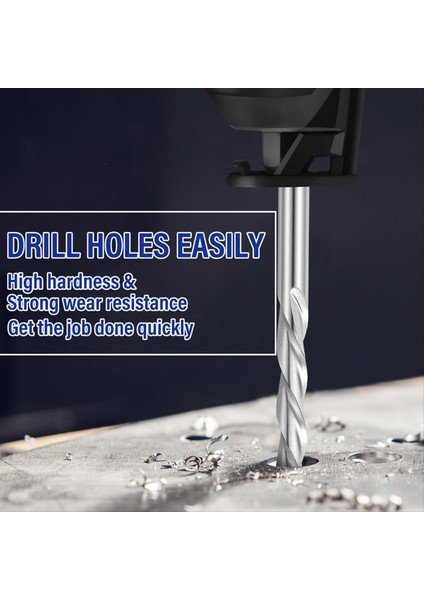 100 Adet Alçıpan Matkap Bitleri Pilot Nokta Kesme Matkap Bitleri Çapı Alçıpan Yönlendirici Spiral Testereler Için (5/32 Inç) (Yurt Dışından) fırsatları