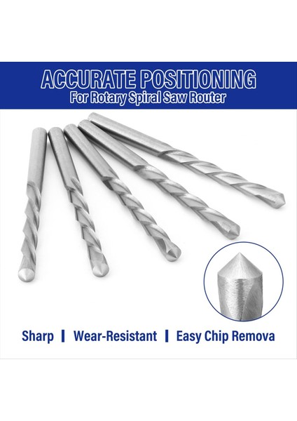 100 Adet Alçıpan Matkap Bitleri Pilot Nokta Kesme Matkap Bitleri Çapı Alçıpan Yönlendirici Spiral Testereler Için (5/32 Inç) (Yurt Dışından) indirimleri