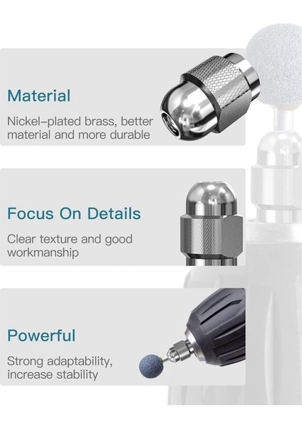 20PCS Dremel Için Pirinç Kolı Yedek 4485 Hızlı Değişiklik Döner Sondaj Somun Alet Seti 0 8/1 2/1 5/1 8/2 0/2 4/3 0/3 2mm (Yurt Dışından) fiyatları