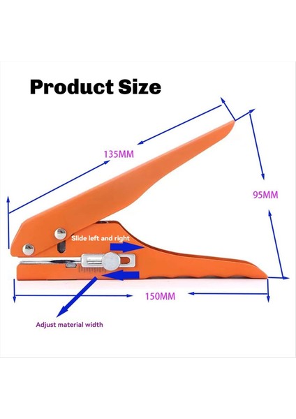 2 Adet Tek Delikli Yumruk Pensesi 8mm Ağır Hizmet Deliği Delme Deliği Dıy Kağıt Kartlar Için Bantlama Fotoğraf Karton (Yurt Dışından) fırsatları