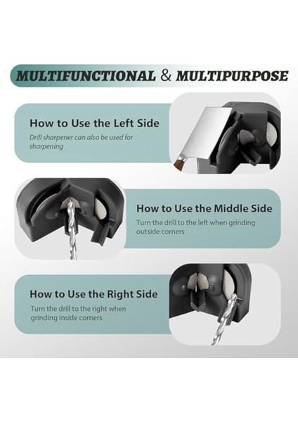 Matkap Biti Bileme Çok Amaçlı Matkap Ucu Öğütme Kalemçeri 4 Öğütme Tekerleği Matkap Makinesi Bıçağı Keskinleştirme Aracı (Yurt Dışından) fiyatları