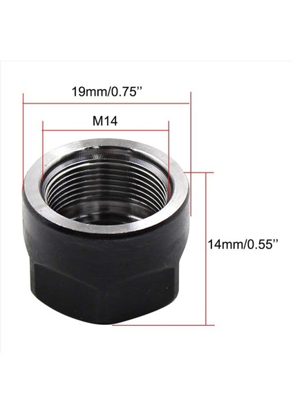 16PCS ER11-A Tip M116 Iplik Kolet Kelepçesi Alçak (Yurt Dışından) modelleri