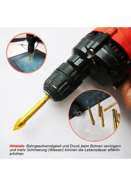 18 Parça Fayans Matkap Seramik Matkap Cam Matkap Bitleri Seti Altıgen Karo Matkap Seti 3/4/5/6/8/10/12MM (Yurt Dışından) indirimleri