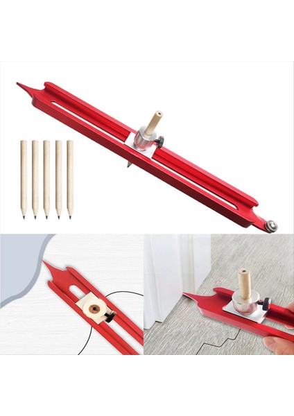 Profil Scribing Cetvel Kontur Göstergesi Scribe Scribe Şekil Ölçüm Şekli Gösterge Doğrama Ahşap Işleme Aracı (Yurt Dışından) modelleri