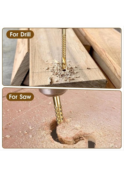 6pcs Titanyum Kaplamalı Hss Twist Matkap Bitler 3-8mm Hex Shank Tutuklu Kesme Matkap Bitsi Spiral Testere Matkap Bit (Yurt Dışından) indirimleri