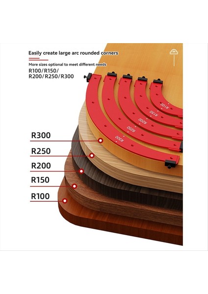 Iç/dış Köşe Büyük Arc Kalıp Elektrikli Yönlendirici Yuva Şablonu Ahşap Işleme Kavisli Açılı Pahlama Şablon Araçları B (Yurt Dışından) modelleri