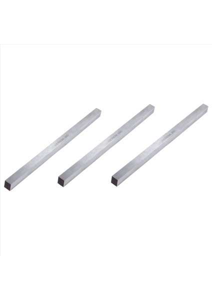 3pcs 10MM x 10MM x 200MM Turning Ayrılma Torna Torna Hss Alet Bit Gri (Yurt Dışından)