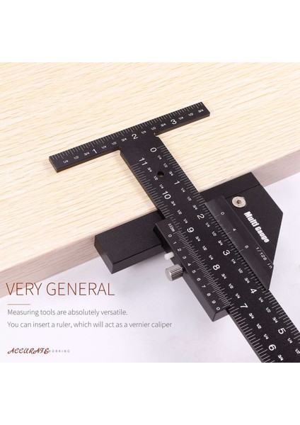 Çok Ölçüm Ahşap Işleme Çok Fonksiyonlu Cetvel Açı Cetvel Ağaç Işleme Araçları (Yurt Dışından) fırsatları