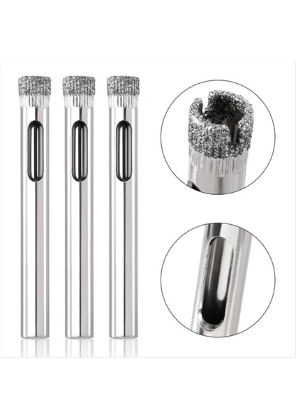 20 Paket Elmas Matkap Ucu Seti 6mm (1/4inch) Cam Porselen Seramik Karo Mermer Için Küçük Elmas Delik Testere Kiti (Yurt Dışından) fırsatları