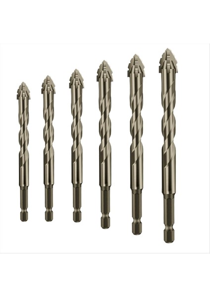 Dört Flüt Testere Dişi Eksantrik Matkap Ucu Çok Fonksiyonlu Matkap Ucu Seti Yüksek Sertlik Eğik Baş Eksantrik Matkap Bitleri (Yurt Dışından)