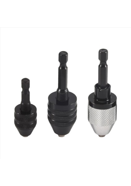 3pcs 1/4 Inç Hex Shank Anahtarsız Matkap Çekme Hızlı Değişim Adaptör Dönüştürücü Darbe Matkapları Bitler Elektrikli Takım Aksesuarları (Yurt Dışından) fiyatları