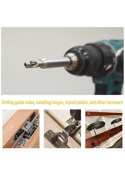 Bosch Için Benlik Merkezli Matkap Ucu 3/32 Inç 7/64 Inç 1/8 Inç Bit Tutucu Merkezi Bulma Matkap Ucu (Yurt Dışından) indirimleri