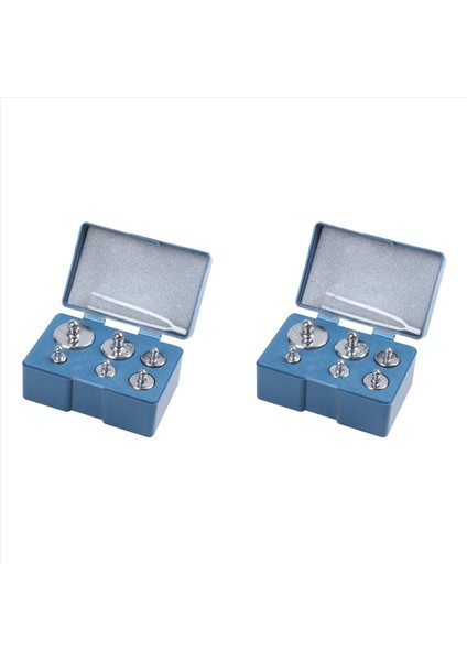 12PCS 100G 50G 2X20G 10G 5g Gram Hassas Kalibrasyon Ağırlığı Dijital Ölçek Seti (Yurt Dışından)