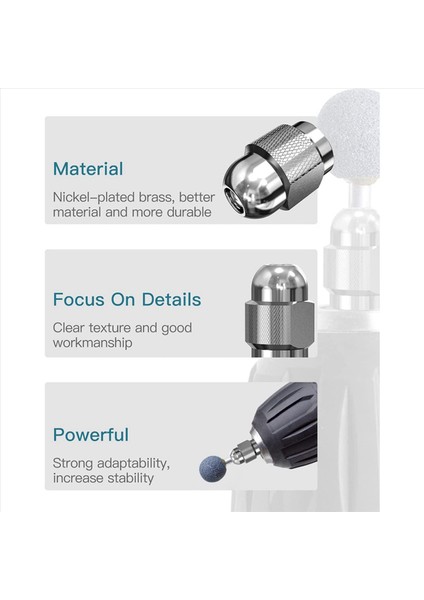 30 Adet Dremel Için Pirinç Koltuk Değiştirme 4485 Hızlı Değişiklik Döner Sondaj Somun Alet Seti 0 8/1 2/1 5/1 8/2 0/2 4/3 0/3 2mm (Yurt Dışından) fiyatları