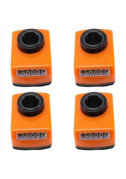 4x 09 Tip Torna 20MM Mil Delik Dijital Konum Gösterge Konum Göstergesi Sayaç Makine Torna Şaftı (Yurt Dışından)