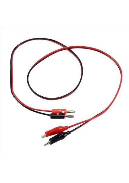 12 Pcs Kırmızı Siyah Banana Timsah Klipsleri Prob Test Kablosu 1m (Yurt Dışından) modelleri