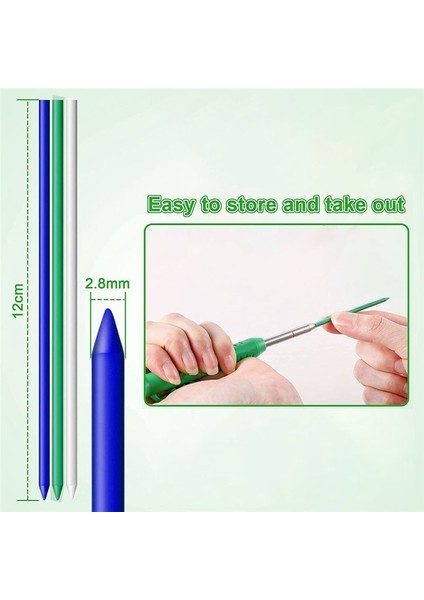 24PCS Katı Marangoz Kalem Doldurmalar 2 8 mm Derin Delik Için Tahta Işleme Kalem Doldurma Derin Delik Mekanik Kalem Işaretçisi (Yurt Dışından) fiyatları