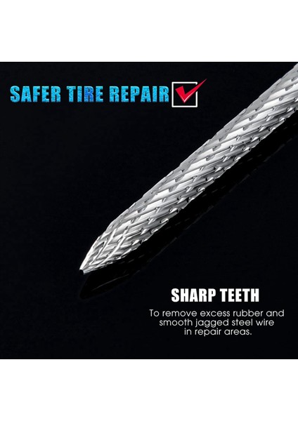 6 Paket Lastik Bit Çok Boyutlar Lastik Onarımı Karbür Güncellik Büyük Lastik Yamaları Tapa Kesiciler Tel Kesici Rayba Matkap (Yurt Dışından) fiyatları