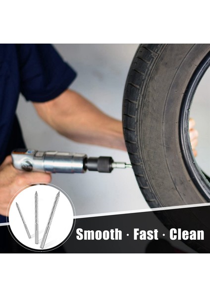 6 Paket Lastik Bit Çok Boyutlar Lastik Onarımı Karbür Güncellik Büyük Lastik Yamaları Tapa Kesiciler Tel Kesici Rayba Matkap (Yurt Dışından) fırsatları