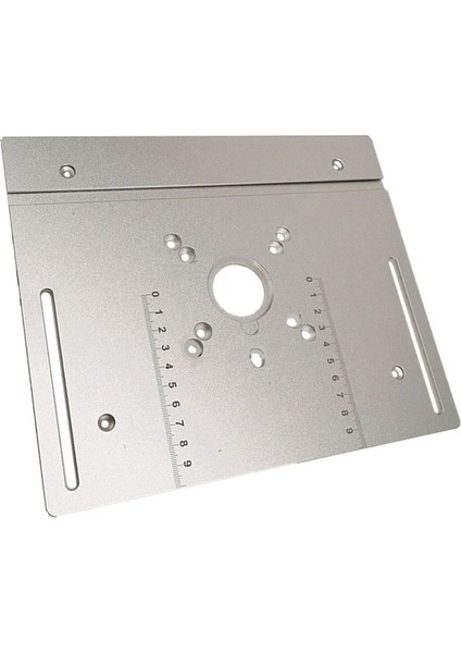 Yönlendirici Tablosu Ekleme Plakası Ahşap Yönlendirici Ekleme Plakası Takma Alet Elektrikli Ahşap Freze Kesme Makinesi Flip Plaka Gümüş (Yurt Dışından) fiyatları