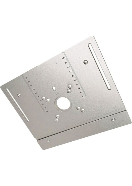 Yönlendirici Tablosu Ekleme Plakası Ahşap Yönlendirici Ekleme Plakası Takma Alet Elektrikli Ahşap Freze Kesme Makinesi Flip Plaka Gümüş (Yurt Dışından) fırsatları