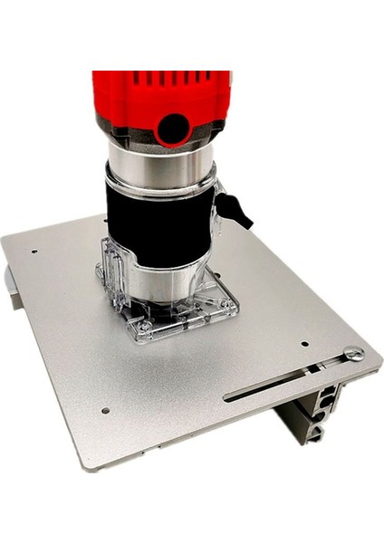 Yönlendirici Tablosu Ekleme Plakası Ahşap Yönlendirici Ekleme Plakası Takma Alet Elektrikli Ahşap Freze Kesme Makinesi Flip Plaka Gümüş (Yurt Dışından) indirimleri