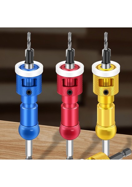 Ahşap Işleme Karşı Destek Matkap Adım Matkap Ahşap Kendi Kendine Dokunma Vidalı Yumruk Delikleri Matkap Bit Montaj Aracı B (Yurt Dışından) fiyatları