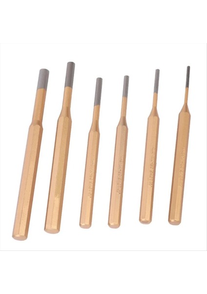 6pcs 3-8mm Silindirik Punch Kesme Alaşım Çelik Çelik Yuvarlak Head Center Punch Kesme Perküsyon Yumruk Iğne El Aletleri (Yurt Dışından) modelleri