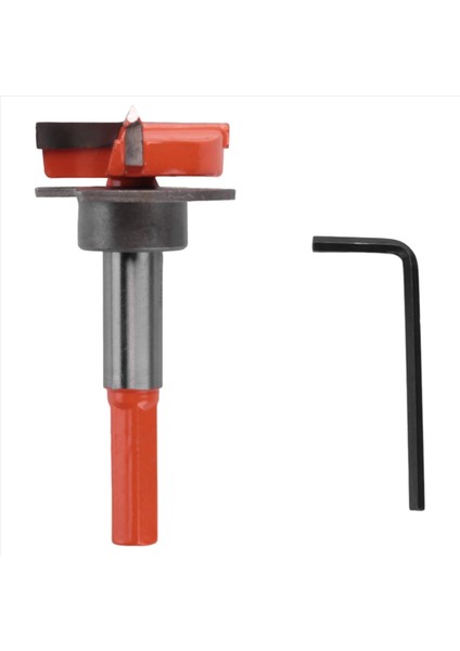 Menteşe Jig Matkap Kılavuzu Seti Hex Saplama Ayarlanabilir 35MM Forstner Bit Gizli Menteşe Sıkıcı Jig Matkap Kılavuzu (Yurt Dışından)