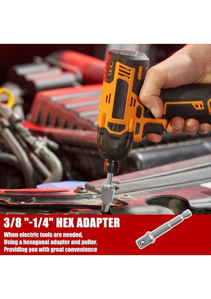 27PCS Vidalı Çıkarıcı Seti Soyulmuş Cıvata Çıkarıcı Cıvata Çıkarma Kiti Kırık Paslanmış Cıvatalar Çivileri Çıkarmak Için Somunlar (Yurt Dışından) modelleri