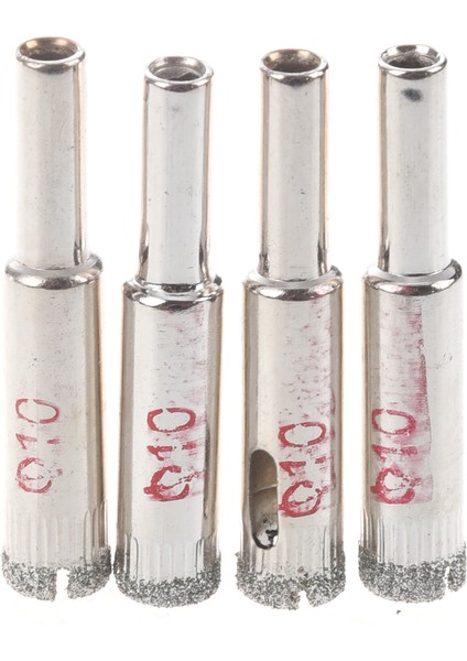 4 Adet 10MM Dia Elmas Kaplamalı Matkap Ucu Mermer Karo Cam Deliği Testere Kesme Aracı (Yurt Dışından)