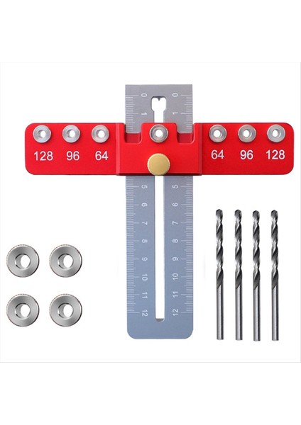 Dolap Donanım Jig Doweling Jig Alüminyum Alaşım Yumruk Bulucu Kapı Çekmece Dolap Düğümleri Kulplar ve Çekmeler (Yurt Dışından) modelleri