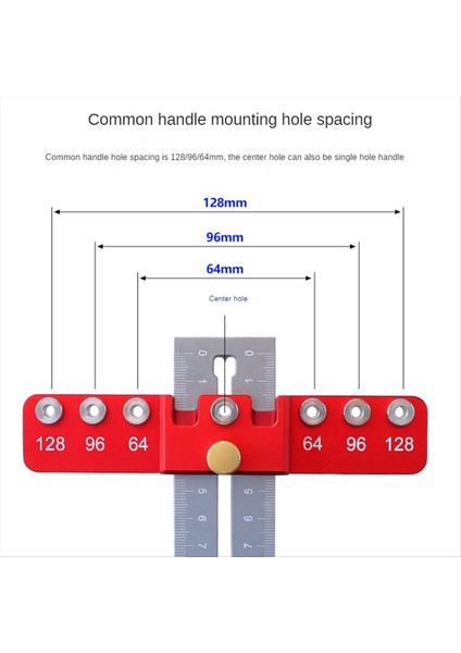 Dolap Donanım Jig Doweling Jig Alüminyum Alaşım Yumruk Bulucu Kapı Çekmece Dolap Düğümleri Kulplar ve Çekmeler (Yurt Dışından) fırsatları