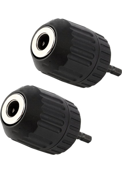 2x Anahtarsız Matkap Dönüştürücü 3/8 Inç 24UNF + 1/4 Inç Hex Shank Sds Adaptörü 0 8-10 mm (Yurt Dışından)