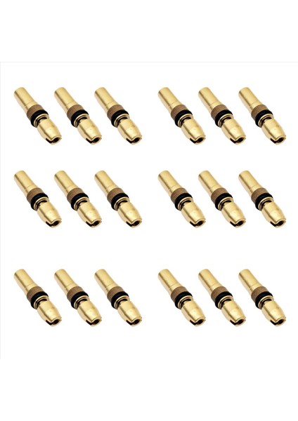 18PCS Üç Aşamalı Piston Başı Yüksek Basınçlı Bakır Kafa 6mm Yüksek Basınçlı Pompa 30MPA Onarım Parçaları (Yurt Dışından)