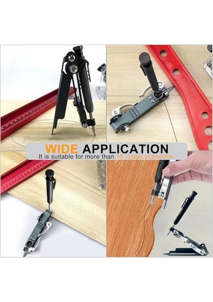 Graffiti Araçları - Inşaat Kalemi Alüminyum Alaşım Graffiti Aracı Eksantrik Kol Kilidi ile Derin Delik Kalem Dıy (Yurt Dışından) fiyatları