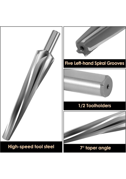 7 Derece Bilyalı Konik Reamer Hız Çelik Konik Bilyalı Raybası 1/2 Inçli Araç Tutucu W4241 (Yurt Dışından) indirimleri